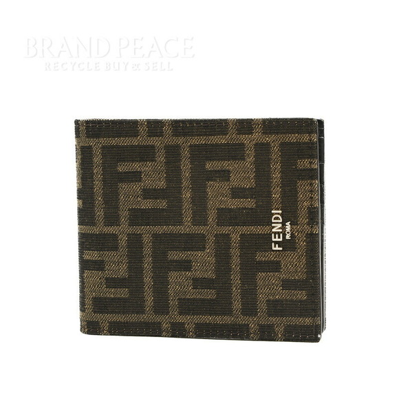 FENDI Zucca Bifold Canvas Wallet - Picture 1 of 6